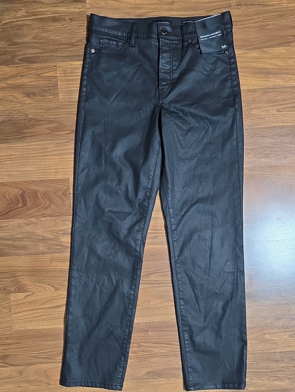 Banana Republic The Straight Coated Jean